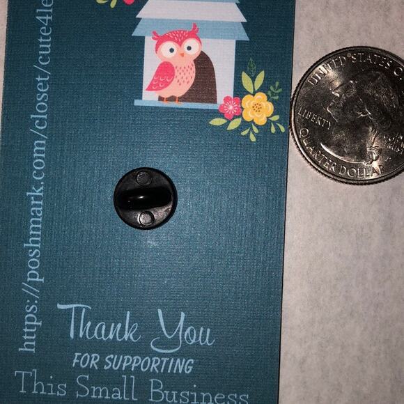 I’m Tired of Reading a Book Dog Pin Brooch - Picture 2 of 2